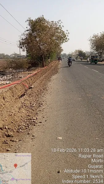 મોરબીના માર્ગો ઉપર સ્ટ્રીટ લાઈટ સાથે વિજપોલ નાખી અંધેરા ઉલેચાયા