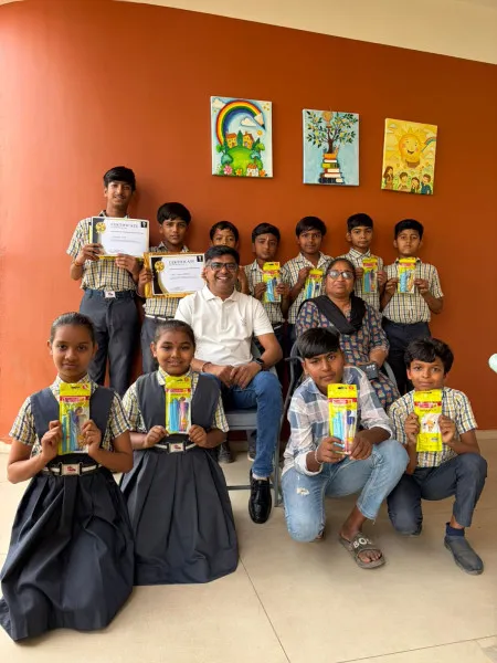 હળવદની તક્ષશિલા વિદ્યાલયના ધો.6 ના બાળકો માટે સ્પર્ધાત્મક કસોટીની ક્વિઝ સ્પર્ધા યોજાઈ 