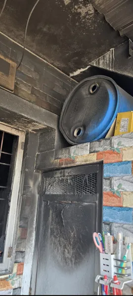 મોરબીમાં એક મકાનમાં ભીષણ આગ, સદનસીબે જાનહાની નહિ
