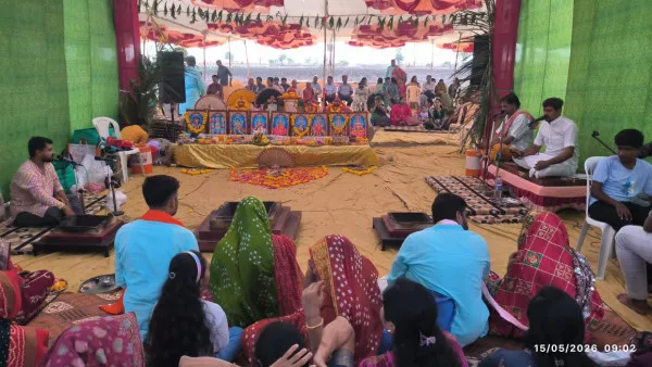 મચ્છુ કઠિયા સઈ-સુતાર રાઠોડ પરિવાર ટંકારા (રામગઢ - કોયલી) દ્વારા ભવ્ય હવન યોજાયો:
