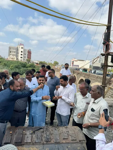 મહેન્દ્રનગરની સારસ્વત સોસાયટીમાં હવે વર્ષોના વરસાદી પાણી નિકલના પ્રશ્નનો આવશે અંત
