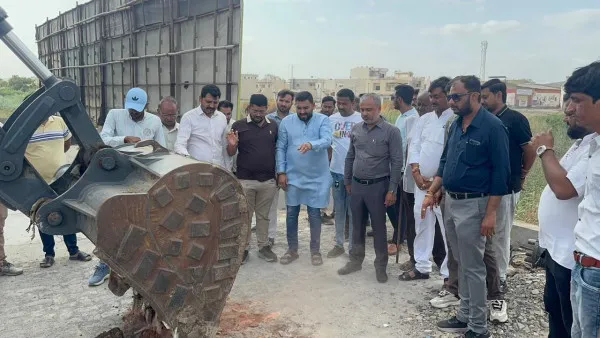 મહેન્દ્રનગરની સારસ્વત સોસાયટીમાં હવે વર્ષોના વરસાદી પાણી નિકલના પ્રશ્નનો આવશે અંત
