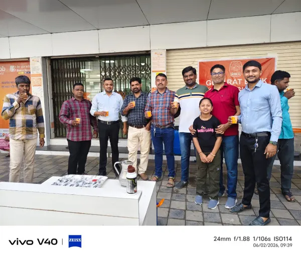 મોરબીમાં GBWU દ્વારા નિઃશુલ્ક છાશ વિતરણ કાર્યક્રમ યોજાયો.
