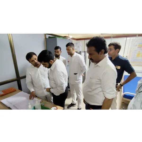 મોરબી સિવિલ હોસ્પિટલમાં કલેકટર સ્વપ્નિલ ખરેની ઓચિંતી વિઝીટ
