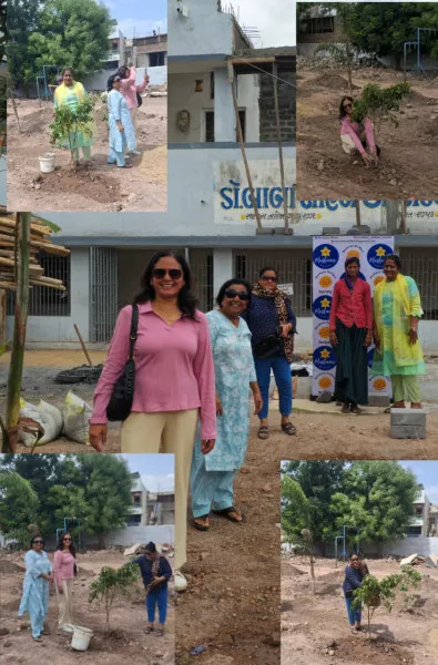 મોરબીમાં બાળકોના હરિયાળા ભવિષ્ય માટે વૃક્ષારોપણ

