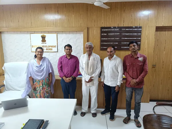માળીયા મિયાણાના ભોળીપાટમાં શાળા બનાવવા માટે ખેડૂતે 1300 ચો.મી. જમીન દાનમાં આપી