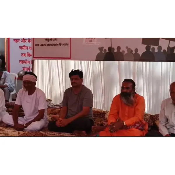 જેતપર ગામના ખેડૂતોના આમરણાંત ઉપવાસ આંદોલનને ખેડૂતોનું પ્રચંડ સમર્થન
