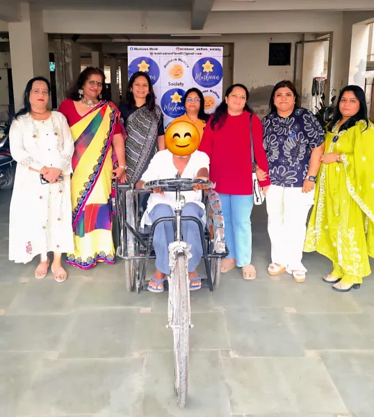 જરૂરિયાતમંદ દિવ્યાંગને ટ્રાયસિકલ અર્પણ કરી સ્વાવલંબી બનાવવાનો પ્રેરણાદાયી પ્રયાસ કરાયો