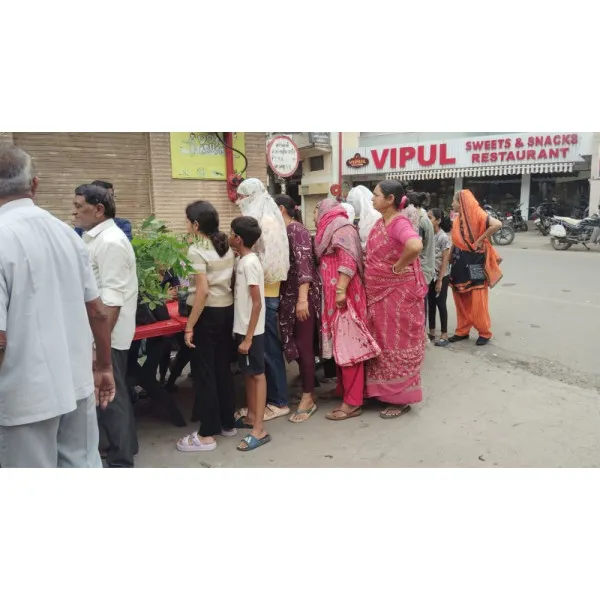 ઔદ્યોગિક શહેરને હરિયાળું બનાવવાનો સંકલ્પ: માત્ર એક કલાકમાં 1500 ઘટાદાર વૃક્ષોના રોપાનું વિતરણ
