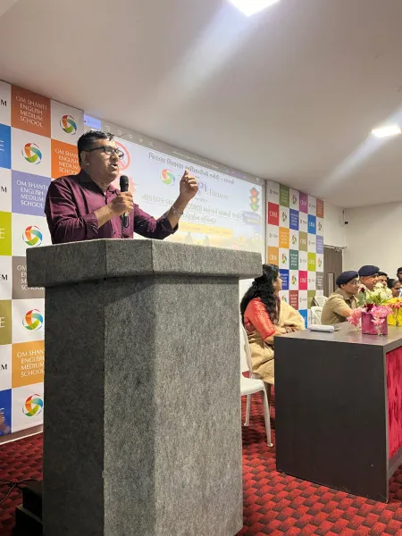 મોરબીમાં ટ્રાફિક પોલીસે વિદ્યાર્થીઓને ટ્રાફિકના નિયમોના પાલનના શપથ લેવડાવ્યા
