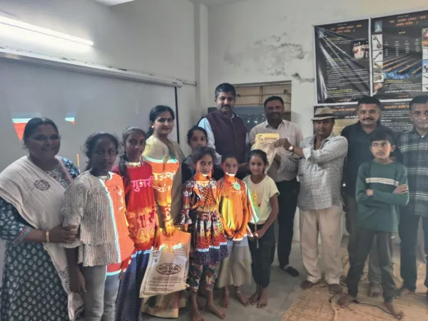 વાંકાનેરની રાતીદેવડી પ્રાથમિક શાળામાં દેવભાષાના પુનરુત્થાન માટે સંસ્કૃત કક્ષનો શુભારંભ
