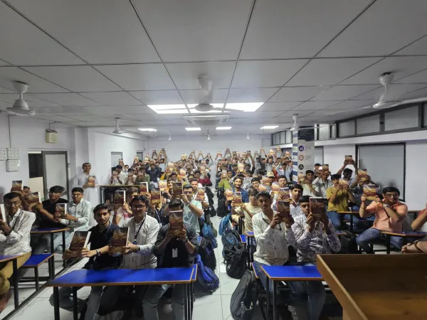 રોજિંદા જીવન માં ભગવદ્દ ગીતા નું મહત્વ ઇસ્કોન દ્વારા PG Patel College-Morbi માં સેમિનાર યોજાયો 