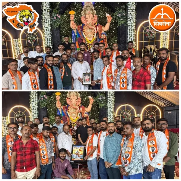 મોરબીમાં શિવસેના દ્વારા ગણેશ પંડાલોની મુલાકાત કરી ધાર્મિક-સામાજિક કામગીરી બદલ સન્માન કરાયું
