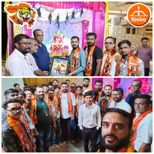 મોરબીમાં શિવસેના દ્વારા ગણેશ પંડાલોની મુલાકાત કરી ધાર્મિક-સામાજિક કામગીરી બદલ સન્માન કરાયું
