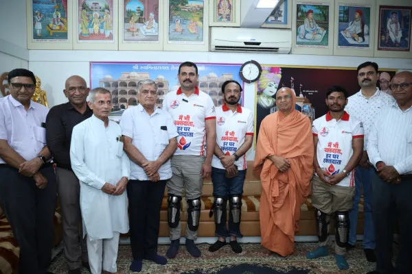 રક્તદાનના સંદેશ સાથે મોરબીમાં બાઈક રાઈડનું ઉમળકાભેર સ્વાગત
