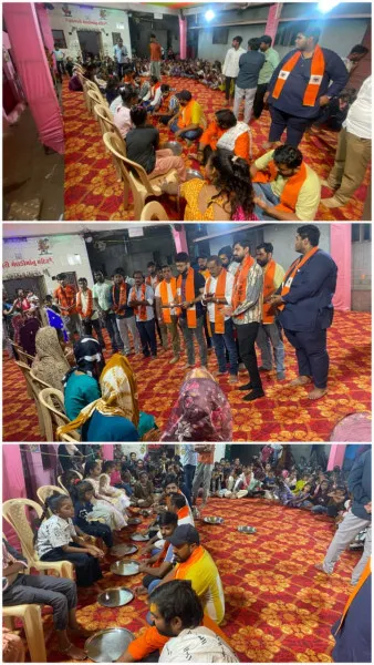મોરબીમાં 200 જેટલી કન્યાઓનું પૂજન કરી નારીશક્તિનું સન્માન
