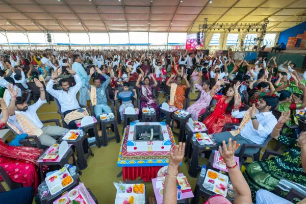 મોરબીમાં BAPS સ્વામિનારાયણ મંદિરના મૂર્તિપ્રતિષ્ઠા મહોત્સવનો પ્રારંભ, કાલે ભવ્ય નગરયાત્રા નીકળશે
