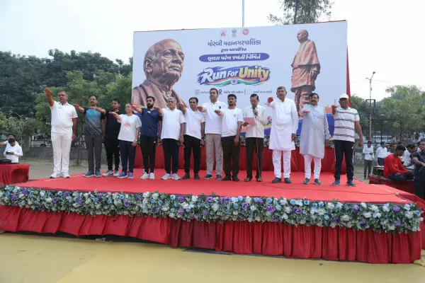 મોરબીમાં સરદાર જયંતીએ પોલીસ પરેડ ગ્રાઉન્ડથી સરદાર પટેલની પ્રતિમા સુધીની એકતા દોડ