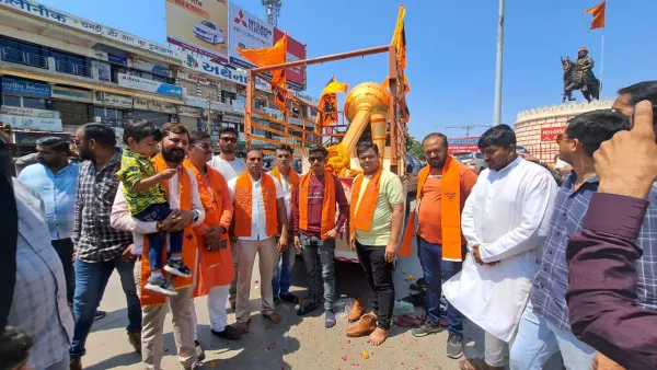 મોરબીમાં સનાતન જ્યોત યાત્રાનું ઠેર ઠેર સ્વાગત