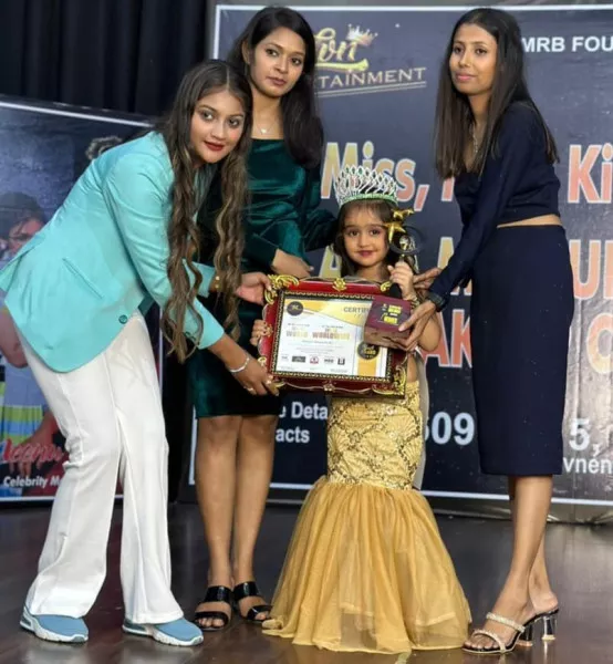 એશિયન લેવલની ફેશન શોમાં મોરબીની પાંચ વર્ષની બાળકી ઝળકી 
