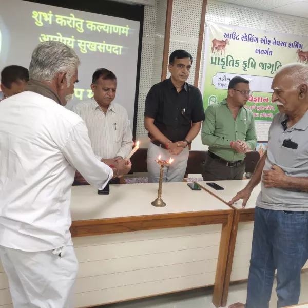મોરબી ખાતે પ્રાકૃતિક ખેતી વિષે જાગૃતી માટેની શિબિર યોજાઈ