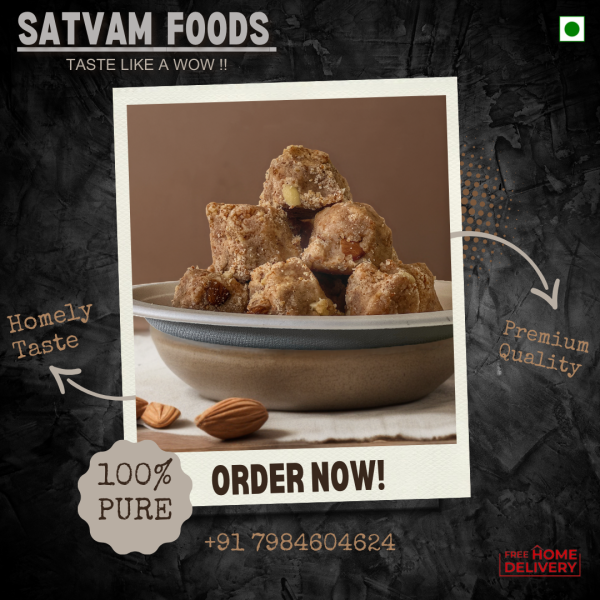 શિયાળામાં સરદાર ગ્રુપ દ્વારા સંચાલિત સત્વમ ફૂડસના અડદિયા ખાધા ? : એક વખત ટેસ્ટ કરો, વારંવાર ખાશો જ