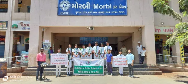 આજે 25મી એપ્રિલ વિશ્વ મેલેરિયા દિવસ નિમિત્તે દિલ્હી વર્લ્ડ પબ્લિક સ્કૂલના વિદ્યાર્થીઓએ નવા 