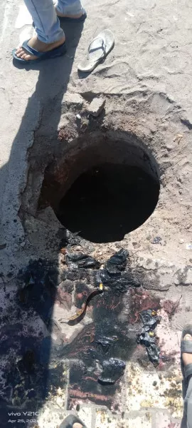 મોરબી શહેરના અલગ અલગ વિસ્તારમાં ભૂગર્ભ ગટરની ચેમ્બર ખુલ્લી હાલતમાં જોવા મળતી હોય છે
