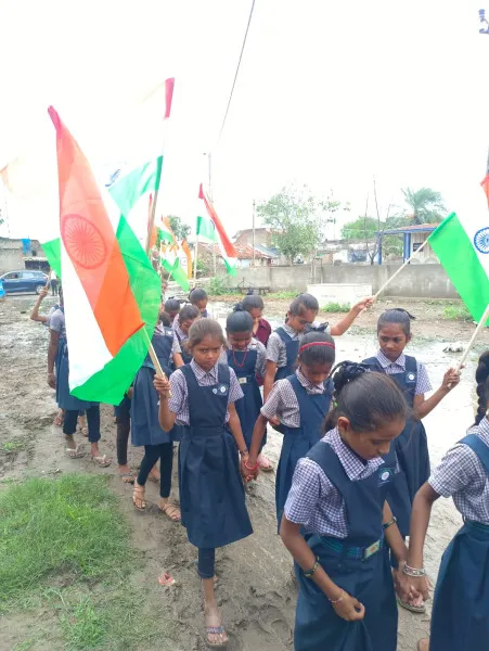જુના ઘાટીલા ગામે તિરંગા યાત્રાનું આયોજન