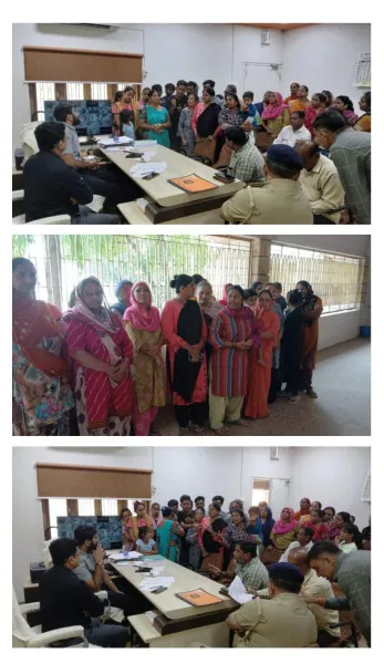 મોરબીના પ્રધાનમંત્રી આવાસોમાં પાણી પ્રશ્ને મહિલાઓનો પાલિકામાં મોરચો