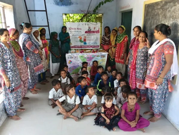 માળીયા નગરપાલિકા વિસ્તારોમાં પોષણ માહની ઉજવણી