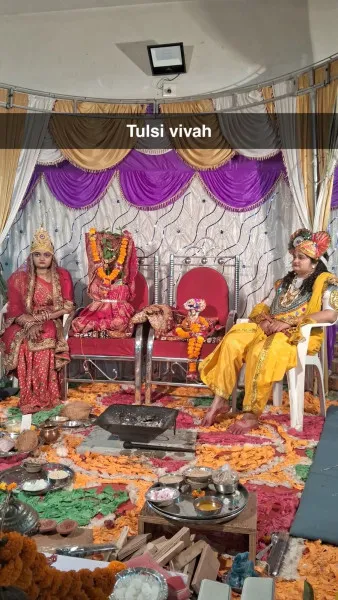 મોરબીમાં ધામધૂમથી તુલસી વિવાહ ઉજવાયો