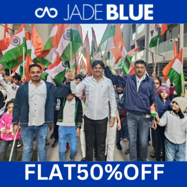 આજે ફ્લોરા 158 માં 26મી જાન્યુઆરી નિમિત્તે ધ્વજવંદન સાથે પ્રભાત ફેરીનું સુંદર આયોજન.