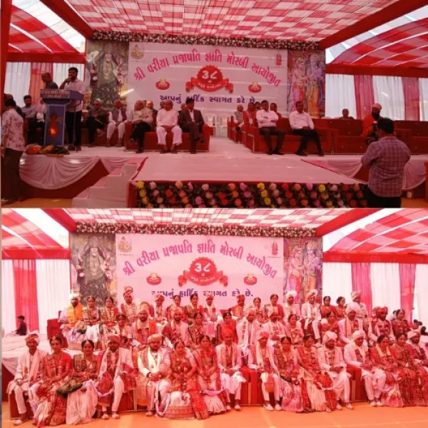 મોરબી અને થાનમાં પ્રજાપતિ સમાજના સમૂહલગ્ન યોજાયા