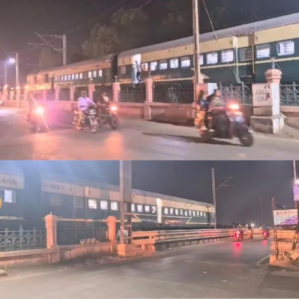 મોરબીની વીસી ફાટક બંધ ન થઈ શકતા ટ્રેન અટકાવવી પડી