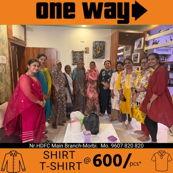 મોરબીમાં 15 વૃદ્ધ માતાઓને 12 મહિનાની રાશનકીટનું વિતરણ