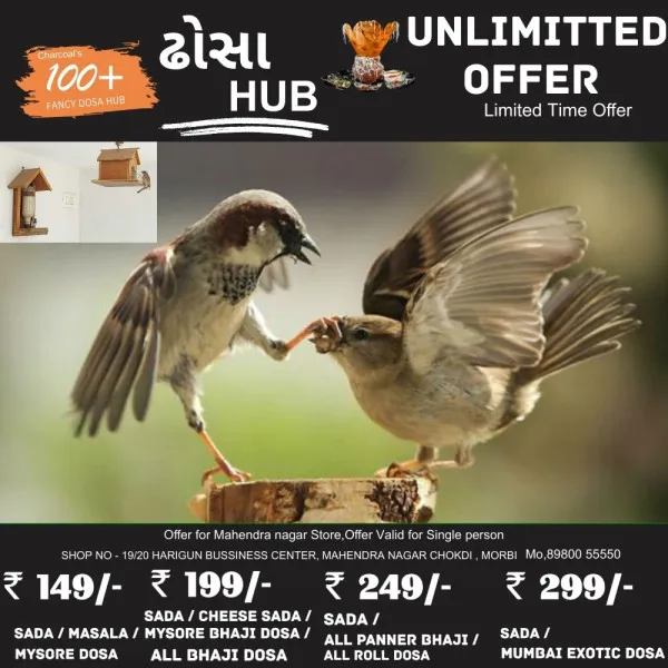મોરબીમાં 1300 જેટલાં ચકલીના માળાનું ફ્રીમાં વિતરણ કરાયું
