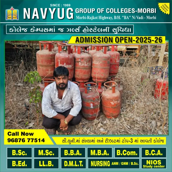 મોરબીના નવી પીપળી ગામે રાંધણ ગેસના બાટલાના જોખમી રીતે રિફીલિંગ રેકેર્ટનો પર્દાફાશ