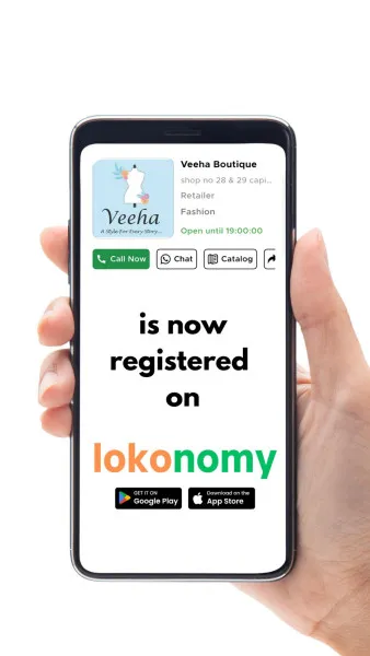 Veeha Boutique હવે મોરબીની ડિજિટલ બજારમાં પણ,
lokonomy પર માત્ર એક સર્ચમાં જોવા મળશે!
