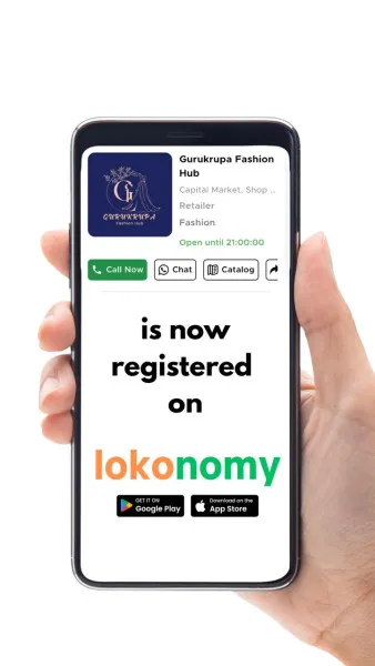  Gurukrupa Fashion Hub હવે મોરબીની ડિજિટલ બજારમાં પણ,
lokonomy પર માત્ર એક સર્ચમાં જોવા મળશે!
