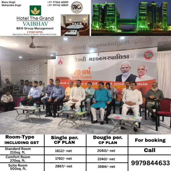 મોરબીમાં રૂ.27.55 કરોડના 18 વિકાસ કામોનું લોકાર્પણ-ખાતમુહૂર્ત કરતા સાંસદ, ધારાસભ્ય