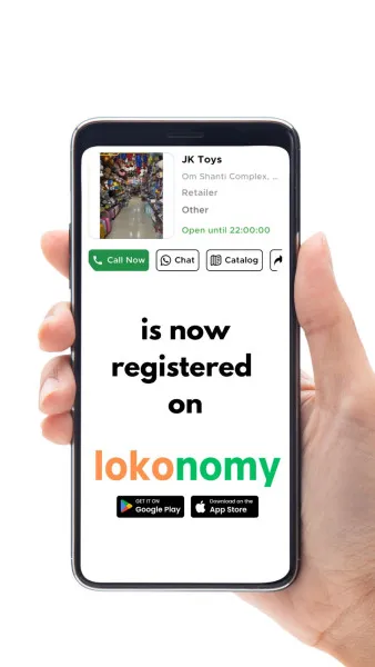JK TOYS હવે મોરબીની ડિજિટલ બજારમાં પણ, lokonomy પર માત્ર એક સર્ચમાં જોવા મળશે!

