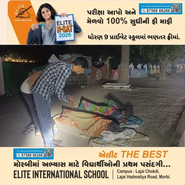 મોરબીમાં ફૂટપાથ પર સુતેલા 25 નિરાધારોનું આશ્રયગૃહમાં સ્થળાંતર