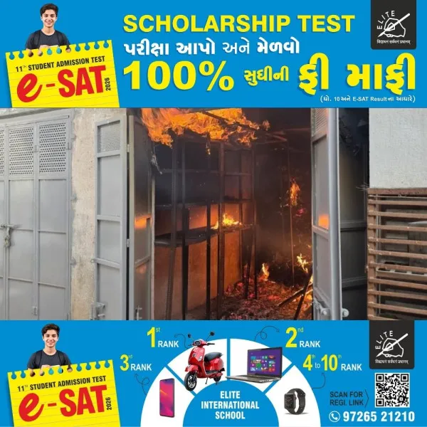 મોરબીમાં બે સ્થળે આગની ; સદનસીબે મોટી દુર્ઘટના સ્હેજમાં ટળી
