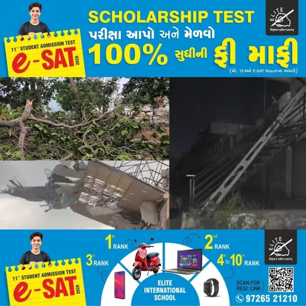 મોરબીમાં મિની વાવાઝોડા જેવા ભારે પવનના કારણે અનેક હોર્ડિંગ્સ-વૃક્ષો, વિજપોલ ધરાશાયી