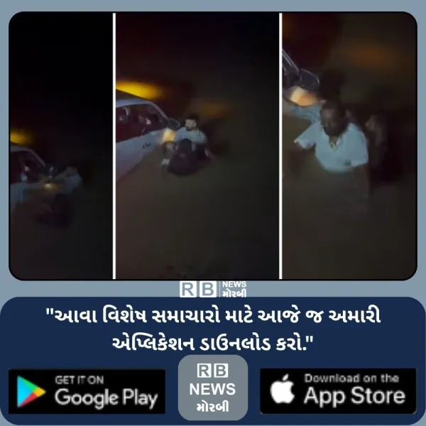 સાપને બચાવવામાં હકાભાની કાર પાણીમાં ઉતરી ગયા બાદ તેમનો આબ...